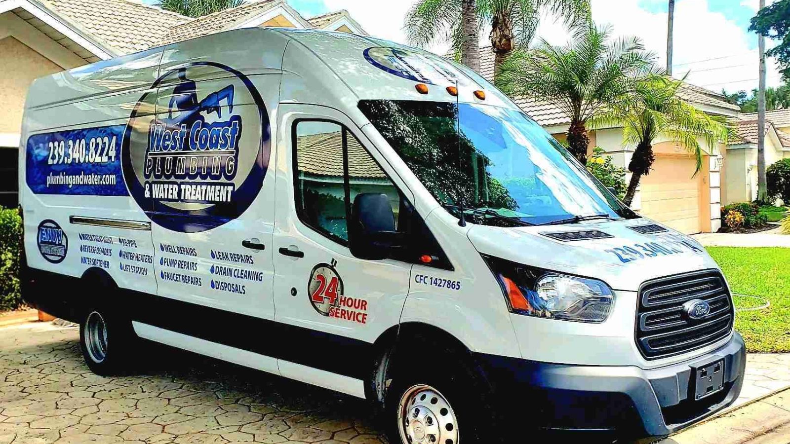 West Coast Plumbing and Water Truck